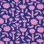 Bio Jersey Jennifer Bouron Blumen Abstrakt Blau