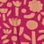 Bio Jersey Jennifer Bouron Blumen Abstrakt Fuchsia
