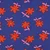 Bio Jersey Jennifer Bouron Blumen Blau