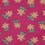 Bio Jersey Jennifer Bouron Blumen Fuchsia