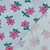 Bio Jersey Jennifer Bouron Blumen Hellblau