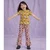 Bio Jersey Jennifer Bouron Blumen Ocker