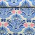 Bio Jersey "Southern Ease" Sunlit Botanica Beige Blau