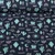 Bio Musselin Glatt "Western Fairy Tales" Yeehaw Blau