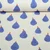 Bio Musselin Jennifer Bouron Birnen Natur Blau