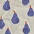 Bio Musselin Jennifer Bouron Birnen Natur Blau