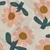 Bio Musselin Jennifer Bouron Blumen Natur Lachs