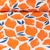 Bio-Musselin "Limone" Orange