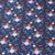 Bio-Popeline Hamburger Liebe "Christmas Birds" Navy