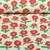 Bio Rippjersey Jennifer Bouron Blumen Natur Orange
