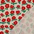 Bio Rippjersey Jennifer Bouron Blumen Natur Orange