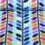 Bio Sommersweat "Beetles & Bugs" Moonflower Blau
