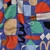Bio Sommersweat French Terry Jennifer Bouron Digitaldruck Grafische Formen Blau
