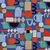 Bio Sommersweat French Terry Jennifer Bouron Digitaldruck Grafische Formen Blau