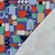 Bio Sommersweat French Terry Jennifer Bouron Digitaldruck Grafische Formen Blau