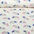 Bio Sommersweat French Terry Jennifer Bouron Hunde Ecru Blau