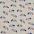 Bio Sommersweat French Terry Jennifer Bouron Hunde Ecru Blau