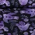 Bio Sommersweat "Southern Ease" Wild Chorus Schwarz Lila