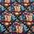 Bio Sommersweat "Western Fairy Tales" Cowgirls Blau