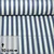 Canvas B-Trendy Fischgrat Streifen Jeansblau