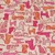 Canvas Katzen Beige Pink