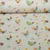 Canvas Leinenoptik Bunte Hühner Beige