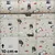 Canvas Leinenoptik Katzen Beige