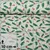 Canvas Leinenoptik Xmas Beeren und Blätter Beige