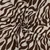 Canvas  Leinenoptik Zebra Beige Braun