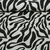 Canvas  Leinenoptik Zebra Beige Schwarz