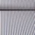 Canvas Maritim Schmale Streifen Beige