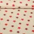 Canvas Sterne Beige Rot