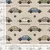 Canvas VW Beetle Beige Multicolor Leinenoptik