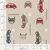 Canvas VW Beetle Racing Beige Multicolor Leinenoptik