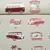 Canvas VW Bulli California Paradise Beige Rot Leinenoptik