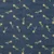 Chambray Bestickt Sonnenblumen Blau
