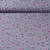 Chiffon Blumen Grau Pink
