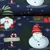 French Terry X-Mas Zwerge XL Blau