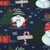 French Terry X-Mas Zwerge XL Blau