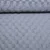 Frottee Jersey Ton-in-Ton Karo Jeansblau