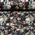 Funktionsjersey Blumen Schwarz
