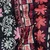 Gesteppter Jackenstoff Doubleface Blumen Lila