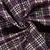 Gesteppter Jackenstoff Jacquard Karo Violett