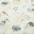 Jacquard-Canvas Christbaumkugeln Beige