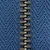 Jeans-Reißverschluss Metall Antique 12cm Marine D040