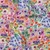 Jersey Digital Blumen Multicolor