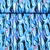Jersey Digitaldruck Aquarell Formen Blau