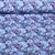 Jersey Digitaldruck Blüten Jeansblau