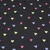 Jersey Herzen Grau Melange