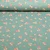 Jersey Mille Fleur Blumen Mint Melange